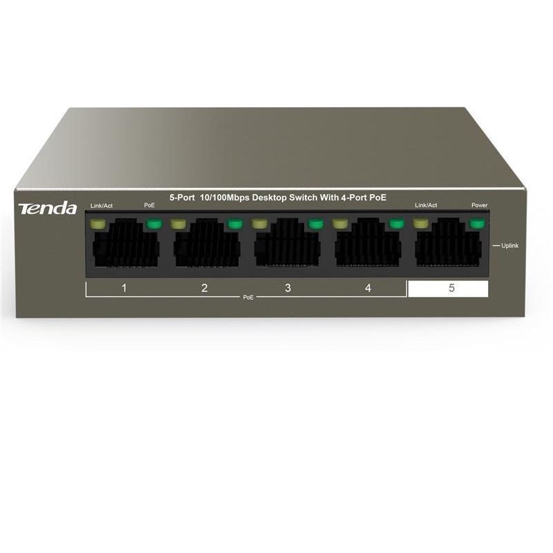Комутатор Tenda (TEF1105P-4-38W)