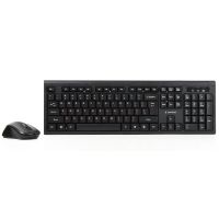 Комплект (клавиатура, мышь) беспроводной Gembird Black (KBS-WM-03-UA)