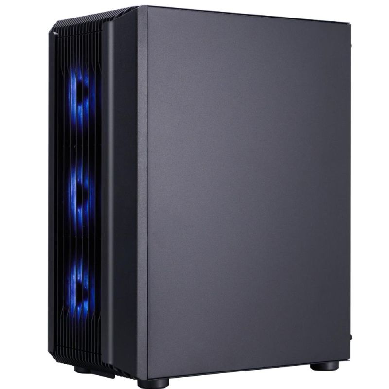 Корпус 1stPlayer Black без БП (H6-BK-4F7)