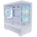 Корпус 1stPlayer White без БЖ (Mi5-WH-2FC7R-W-1FC7-W)