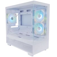 Корпус 1stPlayer White без БЖ (Mi5-WH-2FC7R-W-1FC7-W)