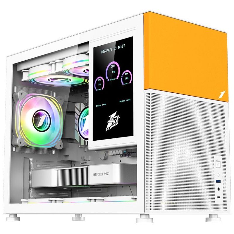 Корпус 1stPlayer Mi6-EV White без БЖ (Mi6-EV-WH)