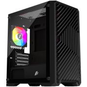 Корпус 1stPlayer Black без БП (T5-BK-4F1)