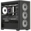 Корпус AeroCool D301A-G-BK-v2 Black без БЖ (ACCS-DS03043.11)