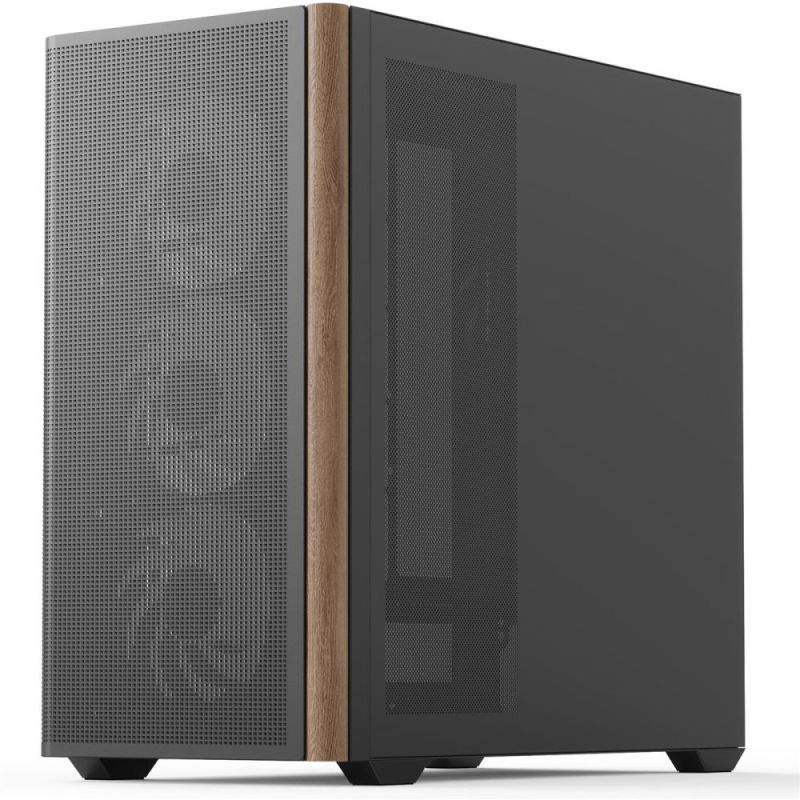 Корпус AeroCool D301A-G-BK-v2 Black без БП (ACCS-DS03043.11)