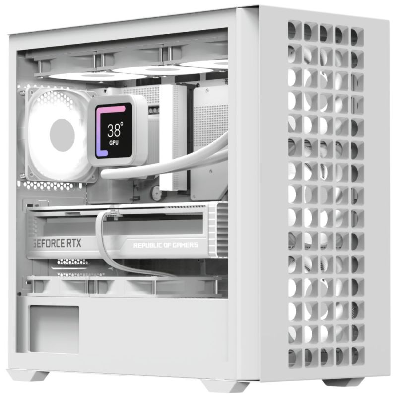 Корпус AeroCool D302A-G-WT-v1 White без БП (ACCS-DS04043.21)