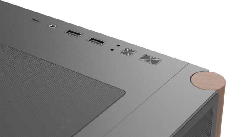 Корпус AeroCool D501A-G-BK-v2 Black без БП (ACCM-DS01043.11)