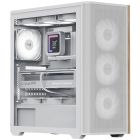 Корпус AeroCool D501A-G-WT-v2 White без БП (ACCM-DS01043.21)