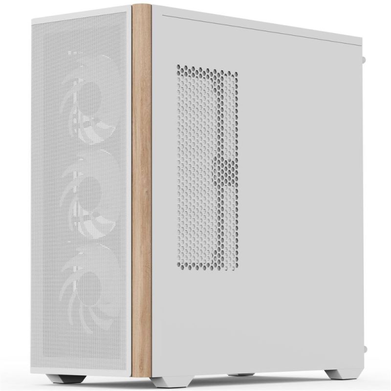 Корпус AeroCool D501A-G-WT-v2 White без БП (ACCM-DS01043.21)