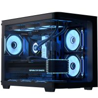 Корпус AeroCool P300C-G-BK-v1 Black без БЖ (ACCS-PN02033.11)