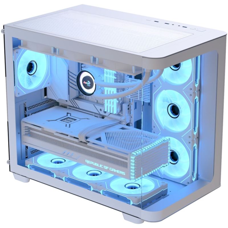 Корпус AeroCool P500C-G-WT-v1 White без БЖ (ACCM-PN01043.21)