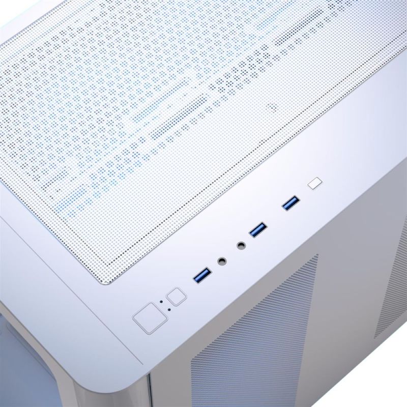 Корпус AeroCool P500C-G-WT-v1 White без БЖ (ACCM-PN01043.21)