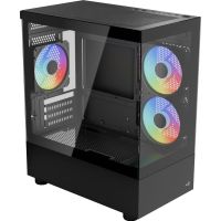 Корпус AeroCool Viewport Mini-G-BK-v2 Black без БЖ (ACCM-ES09133.11)