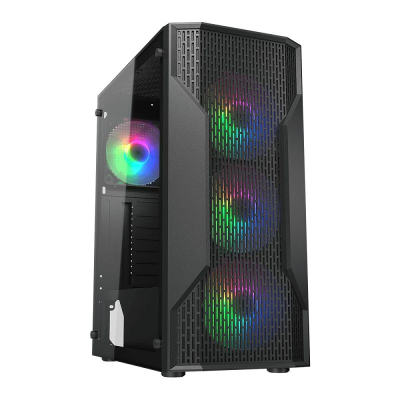 Корпус Cougar Black без БП (MX110 RGB)