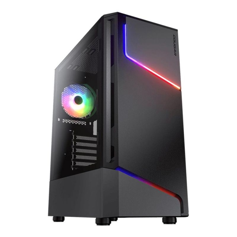 Корпус Cougar Black без БП (MX360 RGB)