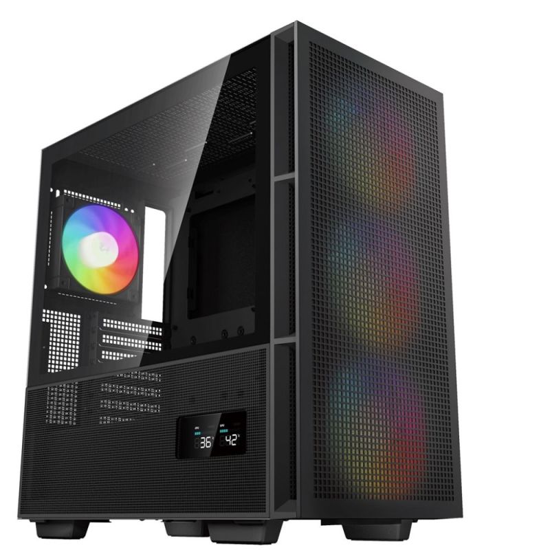 Корпус DeepCool CH560 Digital Black без БП (R-CH560-BKAPE4D-G-1)