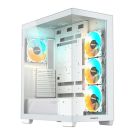 Корпус Gigabyte Aorus C500 Panoramic Stealth Tempered Glass Ice без БЖ (GB-C500PI ST)