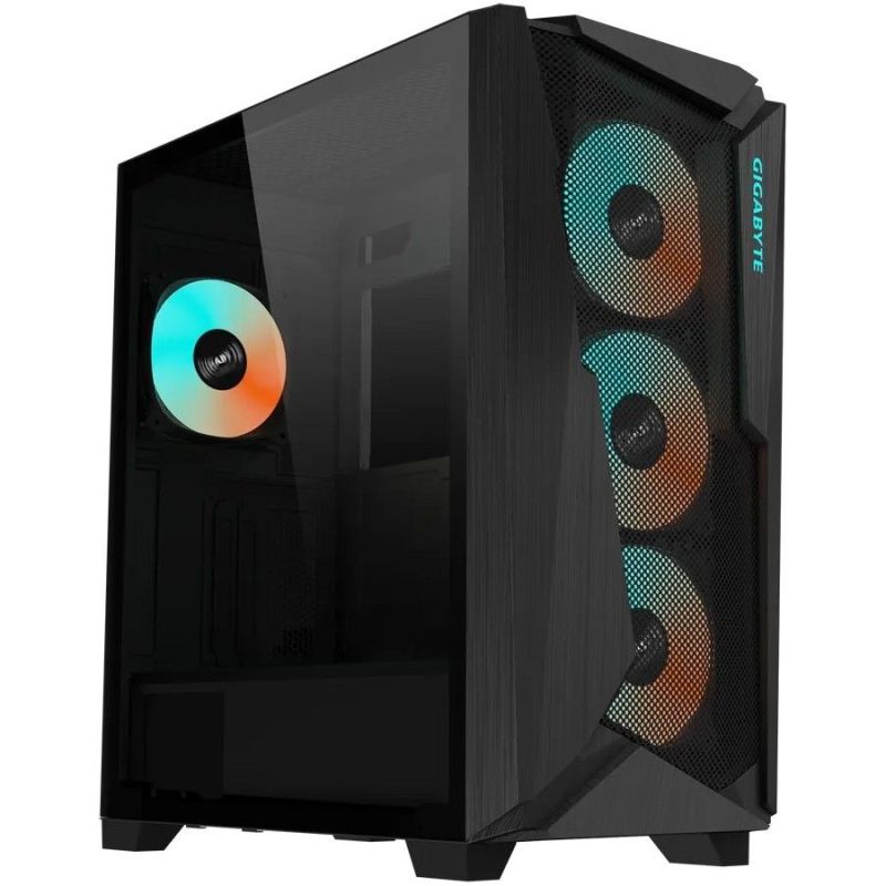 Корпус Gigabyte C301 Glass V2 Black без БЖ (C301G V2)