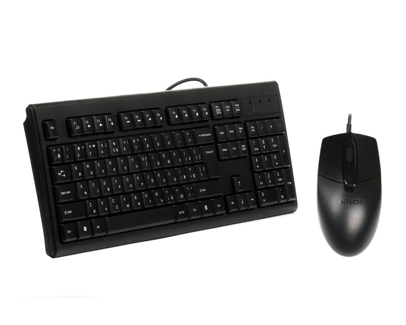 Комплект (клавиатура, мышь) A4Tech KR-8372S Black (KR-8372S (Black))