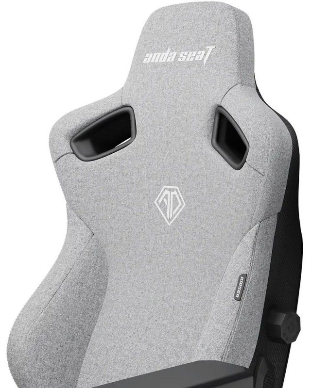 Кресло для геймеров Anda Seat Kaiser 3 Size L Fabric Grey (AD12YDC-L-01-G-PV/F)