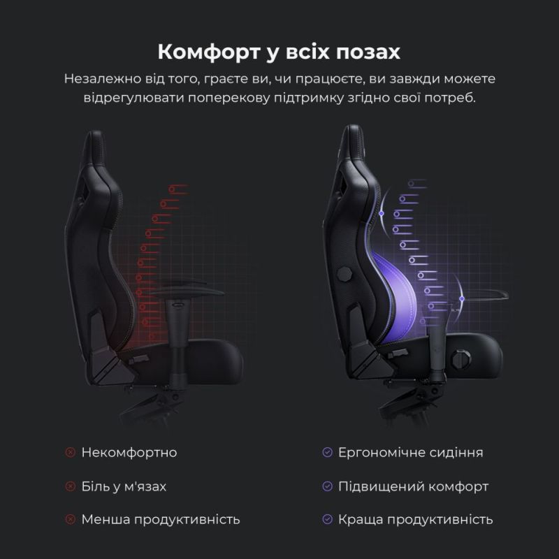 Кресло для геймеров Anda Seat Kaiser 4 Size L Maroon (AD12YDDC-L-20-A-PV/C)