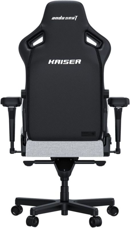 Кресло для геймеров Anda Seat Kaiser 4 Size XL Fabric Gray (AD12YDDC-XLL-20-G-CF)