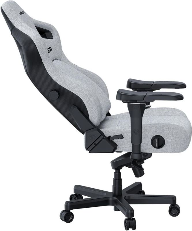 Кресло для геймеров Anda Seat Kaiser 4 Size XL Fabric Gray (AD12YDDC-XLL-20-G-CF)