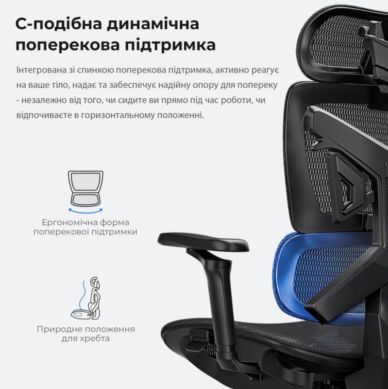 Кресло для геймеров Anda Seat X-Air Mega Size XL Mesh Gray Twilight (AD-WY-01-GGSP)