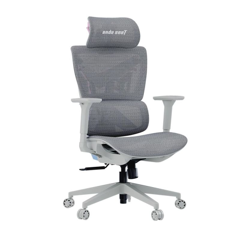 Кресло для геймеров Anda Seat X-Air Mega Size XL Mesh Gray Twilight (AD-WY-01-GGSP)