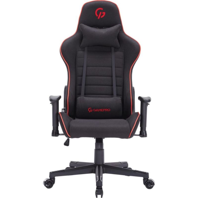 Крісло для геймерів GamePro Black/Red (GC575FB)
