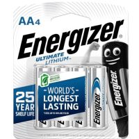 Батарейка Energizer Ultimate Lithium L91 AA 4шт (L91 AA4)
