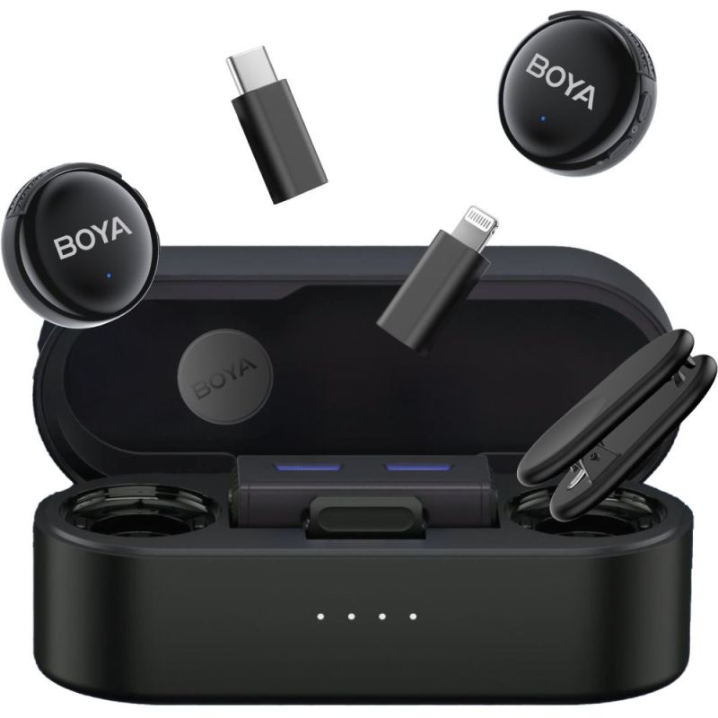 Мікрофон BOYA Type-C/TRS/Lightning Black (LINK 3-01)