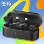 Мікрофон BOYA Type-C/TRS/Lightning Black (LINK 3-01)