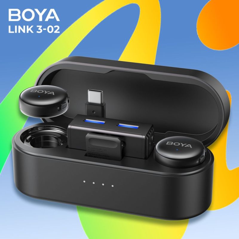 Мікрофон BOYA Type-C/TRS Black (LINK 3-02)