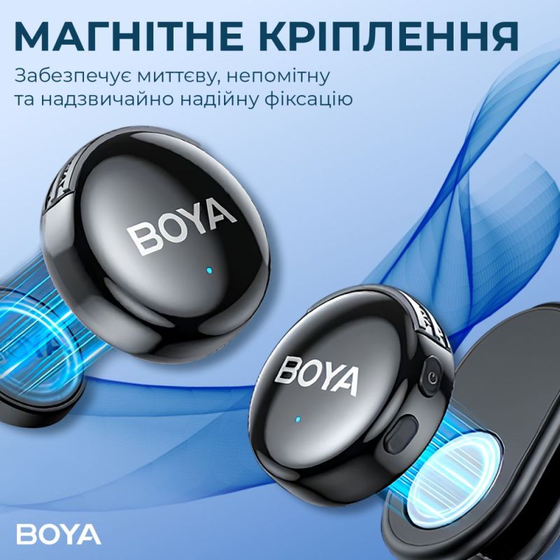 Мікрофон BOYA Type-C/TRS Black (LINK 3-02)