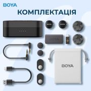Мікрофон BOYA Type-C/TRS Black (LINK 3-02)