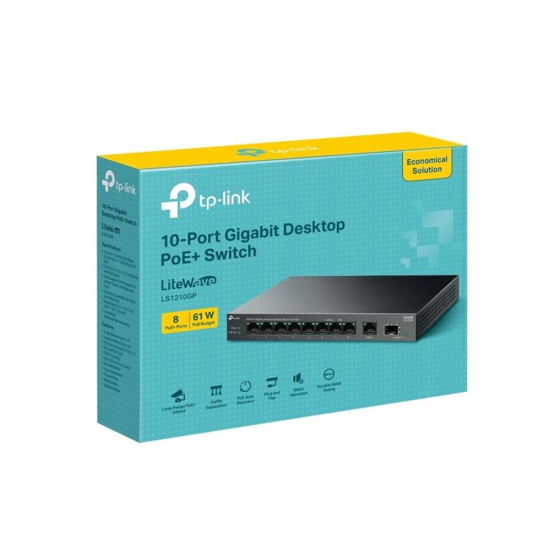 Коммутатор TP-Link (LS1210GP)