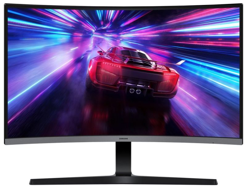 Монiтор Samsung 27" Essential S3 S27D390G VA Black Curved 100Hz (LS27D390GAIXUA)
