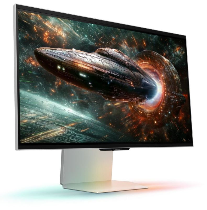 Монiтор Samsung 27" Odyssey 3D G90XF IPS Silver 165Hz (LS27FG900XIXCI)