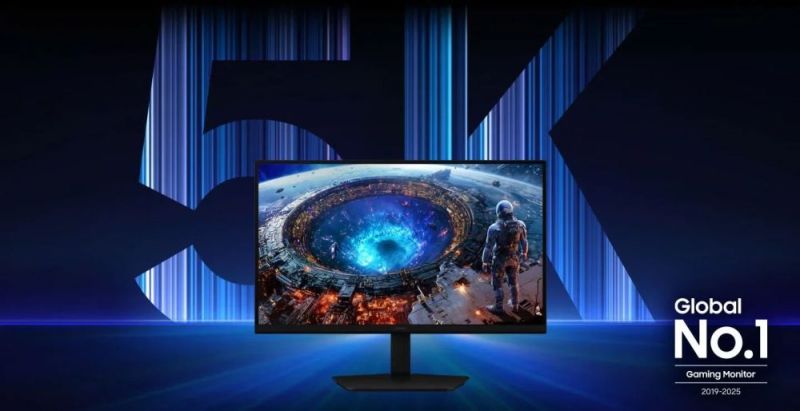 Монiтор Samsung 27" Odyssey Gaming G8 IPS Black 180Hz (LS27HG800EFXUA)