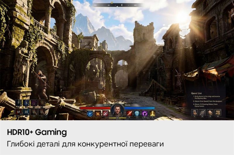 Монiтор Samsung 27" Odyssey Gaming G8 IPS Black 180Hz (LS27HG800EFXUA)