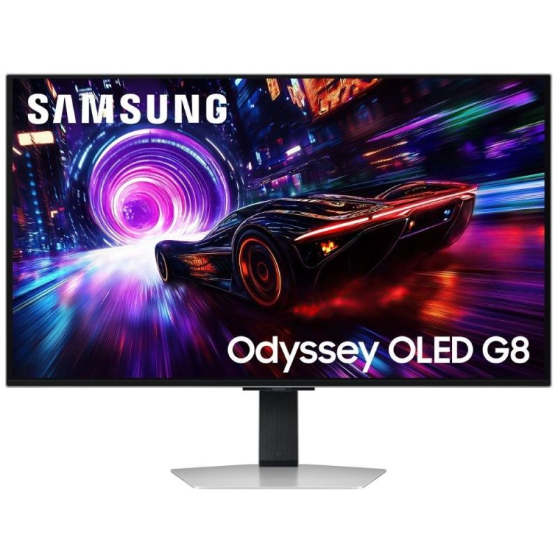 Монитор Samsung 32" Odyssey G8 G81SF OLED Silver 240Hz (LS32FG812SIXUA)