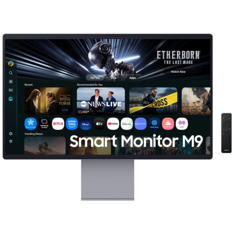 Монитор Samsung 32" Smart M9 QD-OLED Black 165Hz (LS32FM902SZXUA)