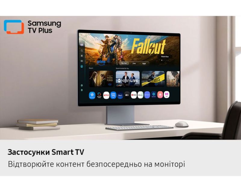 Монітор Samsung 32" Smart M9 QD-OLED Black 165Hz (LS32FM902SZXUA)