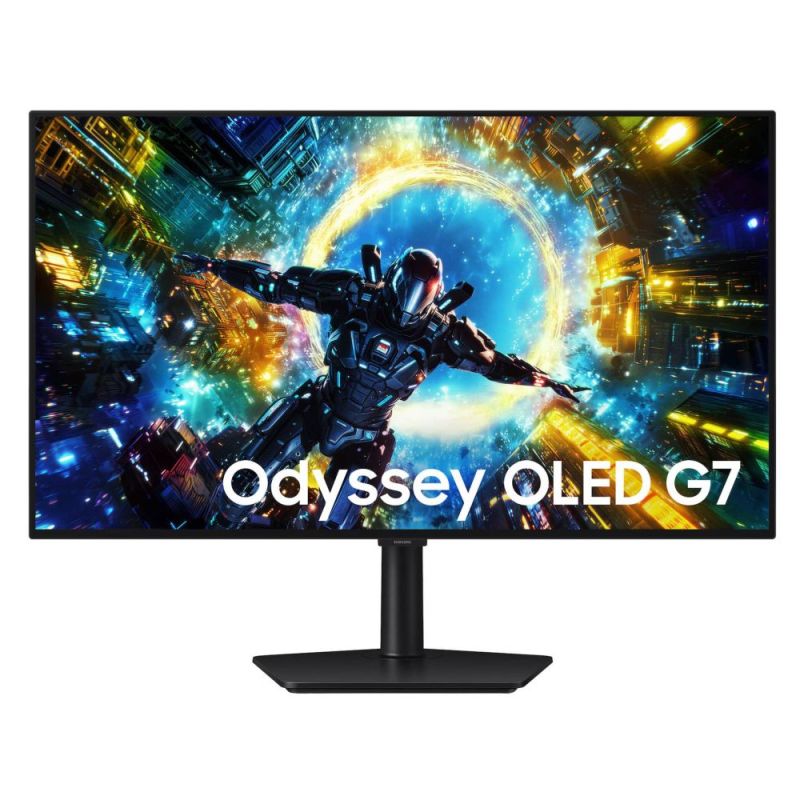 Монiтор Samsung 32" Odyssey Gaming G7 OLED Black 165Hz (LS32HG732SIXUA)