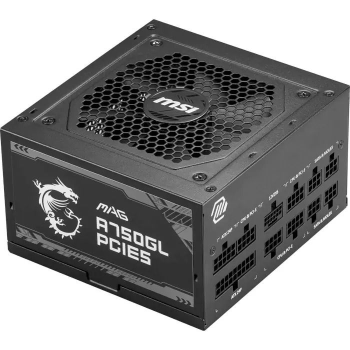 Блок питания MSI 750W (MAG A750GL PCIE5)