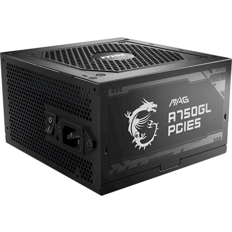 Блок живлення MSI 750W (MAG A750GL PCIE5)