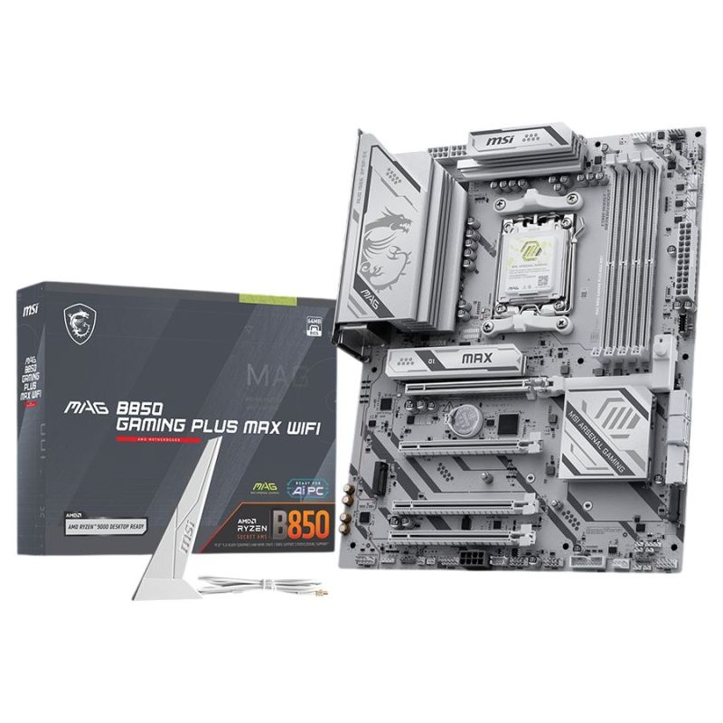 Материнська плата MSI MAG B850 Gaming Plus Max WiFi Socket AM5 (MAG B850 GAMING PLUS MAX WIFI)