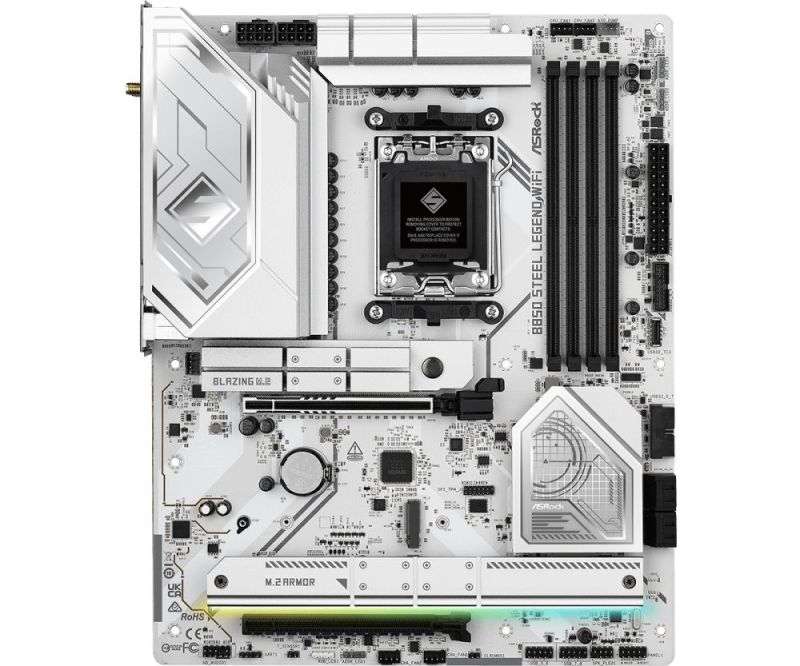 Материнська плата ASRock Socket AM5 (B850 Steel Legend WiFi)