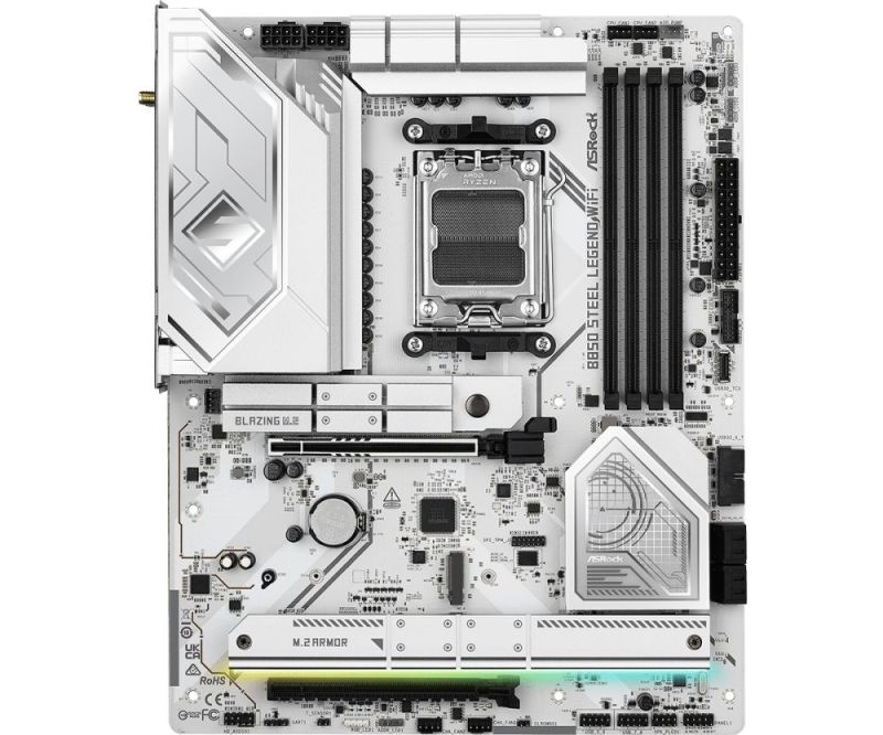 Материнська плата ASRock Socket AM5 (B850 Steel Legend WiFi)